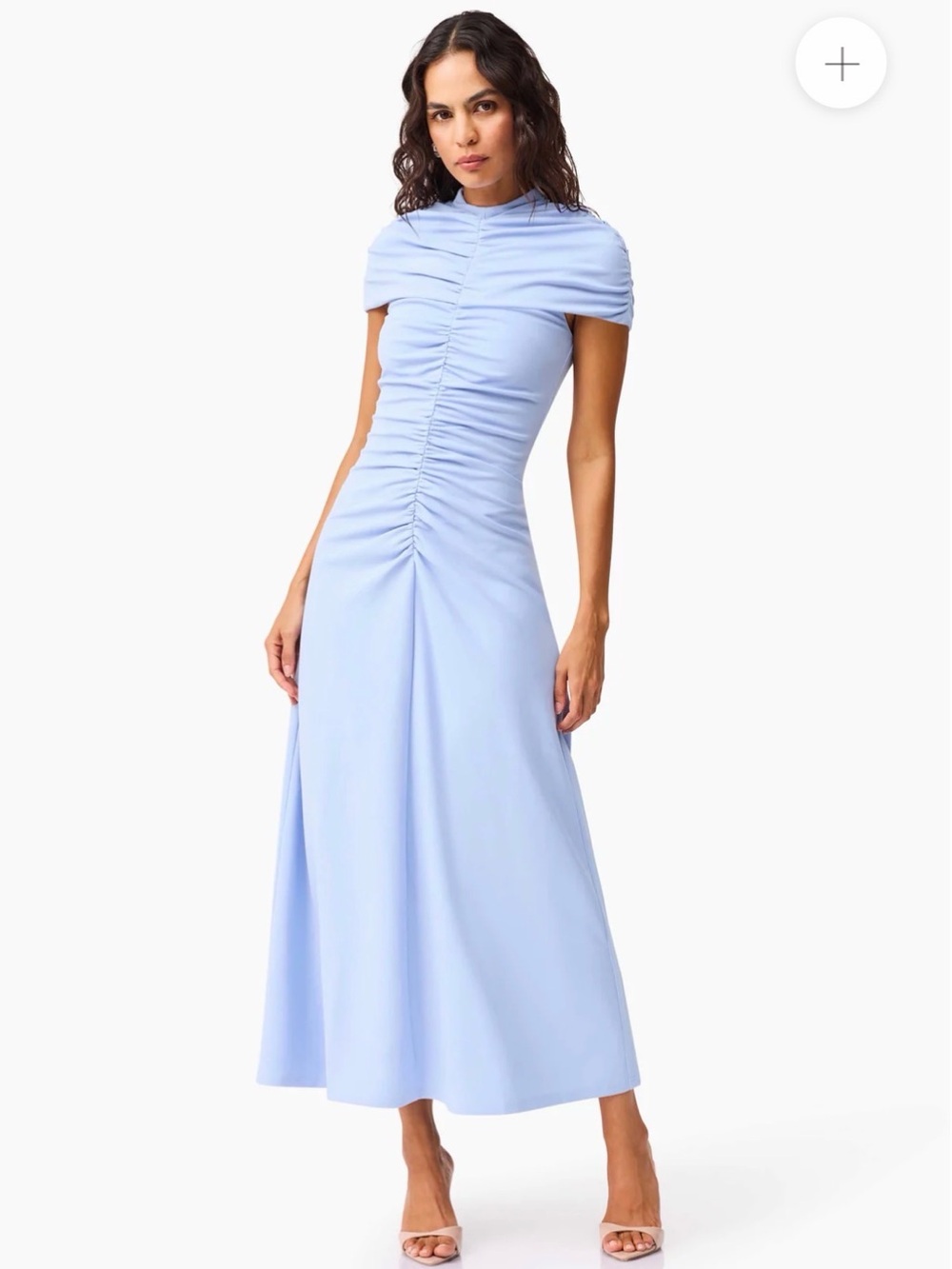 NWT Valencia High Neck Maxi Dress in Blue
Size M - Picture 4 of 7